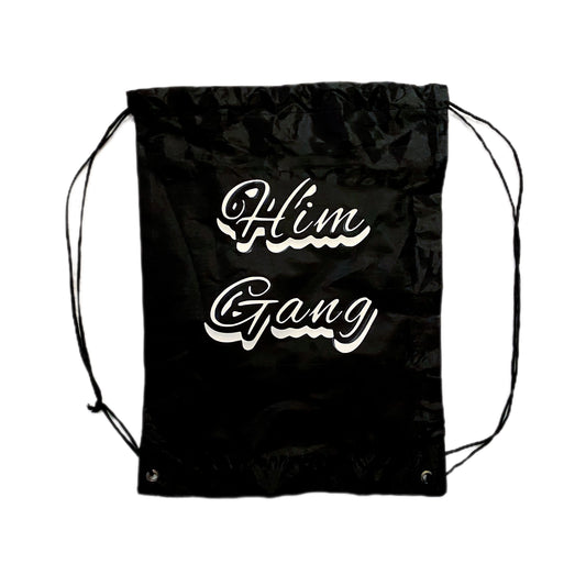 HIM GANG Drawstring Bag